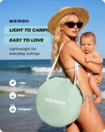 WEMOH Pop-Up Strandmuschel mit UPF 50+ – UV-Schutz Strandzelt für Babys & Kleinkinder – Bild 7