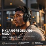 DOQAUS Bluetooth Kopfhörer Over Ear – 90 Std. Akkulaufzeit mit 9 EQ Modi & HiFi Bass – Bild 3
