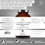 QIDOSHA® Magnesium Komplex 300 Kapseln – 9 Formen, 300 mg hochdosiert für Energie & Muskeln – Bild 4