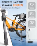 HENMI Fahrradständer 24-29 Zoll mit 40mm Lochabstand – E-Bike Ständer bis 80 kg – Bild 3