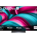 LG OLED65C5ELB 65 Zoll 4K OLED evo AI TV – α9 Gen8 Prozessor & 144Hz Gaming