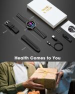 RUXINGX Smartwatch Herren mit EKG+HRV & AI-GPT – 1,53" Gesundheitsuhr mit 120+ Sportmodi – Bild 9