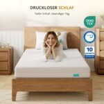 NAPSIE 7-Zonen Kaltschaummatratze 90x200 cm H3 – Ergonomische Unterstützung mit abnehmbarem Bezug – Bild 8