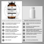 QIDOSHA® Magnesium Komplex 300 Kapseln – 9 Formen, 300 mg hochdosiert für Energie & Muskeln – Bild 7