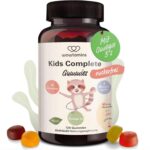 wowtamins Kids Complete – Vegane Multivitamin Gummies zuckerfrei mit Omega 3 & Vitamin D3