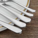 BEWOS Besteckset 30-teilig für 6 Personen – Edelstahl Spiegelpoliert & Spülmaschinenfest – Bild 5