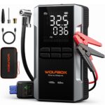 WOLFBOX 4000A Starthilfe & Luftkompressor – 88.8Wh Powerbank für Fahrzeuge & Mobile Geräte