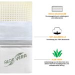 Siebenschläfer Orthopädisches Nackenstützkissen 70x36cm – Memory Foam mit Aloe Vera – Bild 3