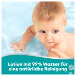Pampers 99% Water Baby-Feuchttücher 1080er Pack – Sanfte Reinigung für empfindliche Babyhaut – Bild 4