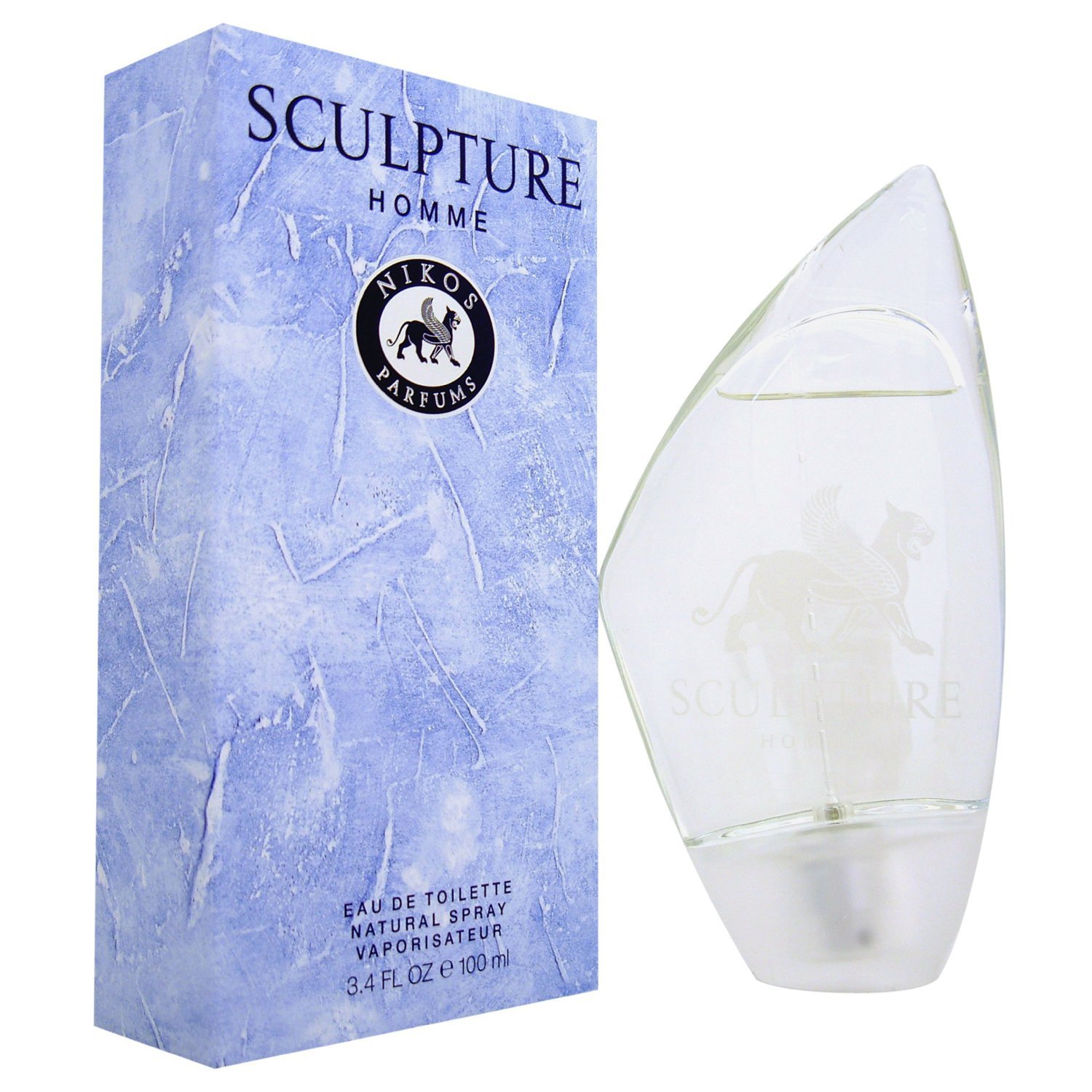 81YpbTBFvLL._SY1500_.jpg Nikos Sculpture Eau de Toilette Spray für Herren – 100 ml Frischer Herrenduft – Bild 1