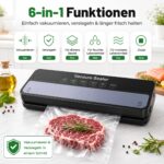 Raycial Vakuumiergerät 6-in-1 mit Touchscreen – Vollautomatische Lebensmittelversiegelung – Bild 2