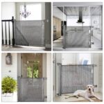 PetHot Treppenschutzgitter ausziehbar 140 cm – Sicherheitsabsperrgitter für Babys, Hunde & Katzen – Bild 8