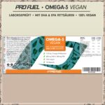 ProFuel Omega-3 vegan Kapseln 120x – 600mg DHA + 300mg EPA – hochdosiert für Herz & Gehirn – Bild 6