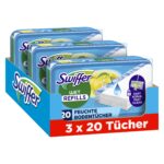 Swiffer Wet Bodentücher Nachfüllpackung 60er – Effektive Bodenreinigung mit Citrusduft