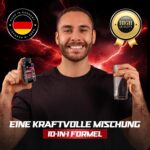 Y&Y Naturals Männer Testosteron Kapseln – 10-in-1 Komplex mit Maca, Tribulus & Zink für Vitalität – Bild 8