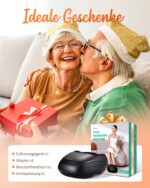 KNQZE Fussmagegerat mit Warmefunktion & Shiatsu – Elektische Fussmassage bis Schuhgrösse 47 – Bild 9