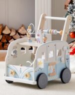 ROBUD Lauflernwagen Holz – Multifunktionales Aktivitätszentrum für Babys ab 10 Monaten – Bild 7