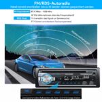 CENXINY 1 DIN Autoradio mit Bluetooth 5.0, RDS & Freisprechanlage – 4x65W Kraftvolle Audioleistung – Bild 4