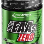 IronMaxx 100% EAAs Apple 500g – Hochdosiertes Aminosäuren-Pulver, vegan & zuckerfrei
