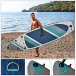 ALPIDEX SUP Board 320x76x15cm bis 200kg – Aufblasbares Stand-Up-Paddling Set für Anfänger – Bild 7