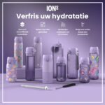 ion8 Vakuumisolierte Trinkflasche 500ml – Auslaufsicher mit Einhandöffnung für Unterwegs – Bild 8