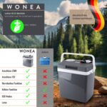 WONEA 32L Thermoelektrische Kühlbox 12V/230V – Kühlen & Wärmen für Camping & Auto – Bild 3