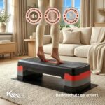 KM Fit Fitness Stepper – 3-fach höhenverstellbar, bis 200 kg belastbar – Bild 5