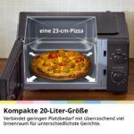 Comfee CMO-MP012ND Mikrowelle 20L – 700W kompakt für kleine Küchen & Singles – Bild 7