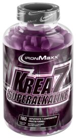 IronMaxx Krea7 Superalkaline Kreatin Tabletten 180 Stk. – Hochdosiert für Muskelkraft
