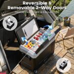 55L HCALORY Kompressor Kühlbox mit Bluetooth-App – Dual-Zone (-20°C bis +20°C) für Auto & Camping – Bild 8