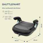 Peg Perego Viaggio Shuttle Autositz mit ISOFIX – ECE R129/03 für Kinder 125-150 cm – Bild 2