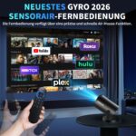 coolid Mini Beamer 4K – Tragbarer Projektor mit WiFi 6, Bluetooth 5.4 & 1400 Lumen – Bild 7