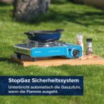 Campingaz Camp'Bistro DLX Stopgaz Campingkocher – Tragbarer Gaskocher mit Sicherheitssystem – Bild 4