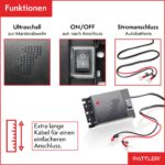 PATTLER® Marderschreck Ultraschall X2 – 12V Marderabwehr für Motorraum & Garage – Bild 4