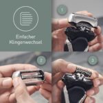Panasonic WES9013Y1361 Ersatzklingen & Scherfolie – Kombipack für 17 Rasierermodelle – Bild 5