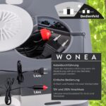 WONEA 32L Thermoelektrische Kühlbox 12V/230V – Kühlen & Wärmen für Camping & Auto – Bild 5