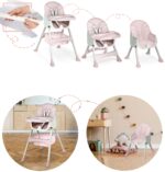 Ricokids 3in1 Hochstuhl mit Sicherheitsgurt – Mitwachsender Kinderhochstuhl ab 6 Monaten – Bild 6