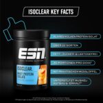 ESN ISOCLEAR Whey Isolate 908g Peach Iced Tea – Clear Whey Protein für Muskelaufbau – Bild 3