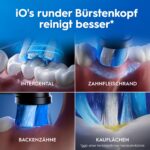 Oral-B iO Series 2 Elektrische Zahnbürste Blau – Sanfte Reinigung mit 3 Modi – Bild 14
