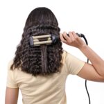 BaByliss Easy Waves C260E Welleneisen mit Keramik-Titanium-Beschichtung – Beach Waves Styling für alle Haartypen – Bild 2