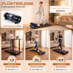 Sportstech WalkMate Walking Pad – Klappbares Laufband mit Steigung für Home Office bis 120 kg – Bild 3