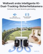 Baseus Security X1 Pro Dual 3K Überwachungskamera – KI-Tracking mit Solarpanel & Farbnachtsicht – Bild 8
