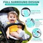 Orzbow Kinderwagen Sitzauflage 78x48cm – Kühlende Gelauflage Universal für Buggy & Babyschale – Bild 3