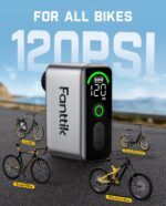 Fanttik X10 Ace Tiny Fahrradpumpe – Elektro-Minipumpe mit 8,3 Bar für alle Ventiltypen – Bild 7