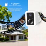 Funstorm 2K WLAN Überwachungskamera Aussen mit Akku – IP66 Wasserdicht, PIR & Sirene – Bild 5