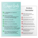 UniqueSmile Teeth Whitening Kit – Zahnaufhellung mit LED & Gelformel für strahlend weisse Zähne – Bild 6