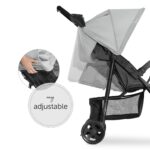 hauck Citi Neo 3 Dreirad-Buggy Grau – Leichter Kinderwagen ab Geburt bis 22 kg – Bild 5