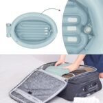 Babymoov Aufblasbare Badewanne Aquadots – 2-in-1 Babywanne & Planschbecken mit Neugeborenen-Einsatz – Bild 7