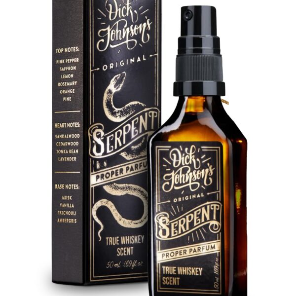 Dick Johnson Serpent True Whiskey 50 ml – Eau de Parfum für Männer aus Finnland