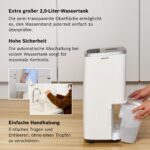 Bosch Dry 4000 Luftentfeuchter – 16 L/Tag für Räume bis 33 m² – Bild 6